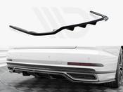 Central Rear Splitter (Vertical Bars) Audi A8 S-Line D5 - Maxton Design Ireland