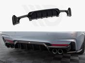 Rear Valance BMW 4 Coupe / Gran Coupe / Cabrio M-Pack F32 / F36 / F33 (Version with dual exhausts on both sides) - Maxton Design Ireland