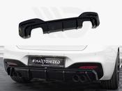 Rear Valance V.3 BMW 1 M-Pack / M140i F20 Facelift (Version with dual exhausts on both sides) - Maxton Design Ireland