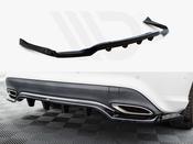 Rear Splitter (Vertical Bars) Mercedes-Benz CLA C117 Facelift - Maxton Design Ireland image