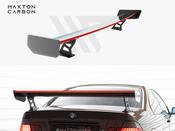 Carbon Spoiler With External Brackets Uprights + LED BMW 3 Coupe E46 - Maxton Design Ireland image