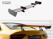 Carbon Spoiler With Upper Swan Mounting + LED Audi A5 Coupe 8T - Maxton Design Ireland image