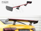 Carbon Spoiler With Internal Brackets Uprights + LED Audi A5 Coupe 8T - Maxton Design Ireland image