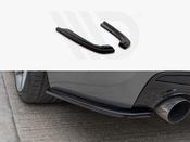 Rear Side Splitters Bmw 5 F11 M-pack (Fits TWO Single Exhaust Ends) - Maxton Design Ireland image