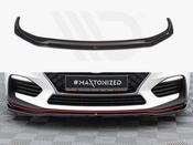 Front Splitter V.2 Hyundai I30 N Mk3 Hatchback / Fastback - Maxton Design Ireland image