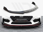 Front Splitter V.6 + Flaps Hyundai I30 N Mk3 Hatchback / Fastback - Maxton Design Ireland image