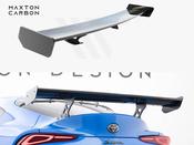 Carbon Spoiler With External Brackets Uprights Toyota Supra Mk5 - Maxton Design Ireland image