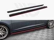 Side Skirts Diffusers V.3 Seat Leon Mk3 Cupra / FR Facelift - Maxton Design Ireland image