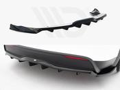 Rear Splitter (Vertical Bars) V.2 Tesla Model X Mk1 Facelift - Maxton Design Ireland