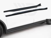Side Skirts Diffusers V.2 Tesla Model X Mk1 Facelift - Maxton Design Ireland image