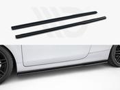 Side Skirts Diffusers V.1 Audi TT S / TT S-Line 8J Facelift - Maxton Design Ireland image
