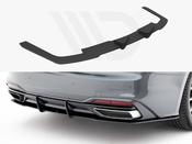 Street PRO Rear Diffuser Audi A5 F5 Facelift - Black-Red - Maxton Design Ireland image