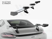 Carbon Spoiler With Upper Swan Mounting V.2 Porsche 718 Cayman GTS 982c - Maxton Design Ireland image