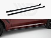 Side Skirts Diffusers BMW iX3 M-Pack G08 Facelift - Maxton Design Ireland image