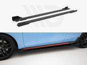 Street PRO Side Skirts Diffusers + Flaps Hyundai Veloster N Mk2 - Maxton Design Ireland image
