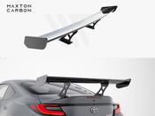 Carbon Spoiler With Internal Brackets Uprights Toyota GR86 - Maxton Design Ireland image
