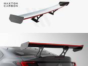 Carbon Spoiler With Internal Brackets Uprights + LED Toyota GR86 - Maxton Design Ireland image