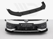 Street PRO Front Splitter + Flaps Volkswagen Golf GTI / GTE / R-Line Mk8 Facelift - Maxton Design Ireland
