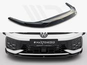 Front Splitter V.4 Volkswagen Golf GTI / GTE / R-Line Mk8 Facelift - Maxton Design Ireland