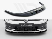 Front Splitter V.2 Volkswagen Golf GTI / GTE / R-Line Mk8 Facelift - Maxton Design Ireland