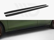 Street PRO Side Skirts Diffusers Audi S3 Sportback / A3 S-Line Sportback 8Y Facelift - Maxton Design Ireland image