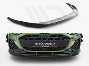 Front Splitter V.2 Audi S3 Sportback / A3 S-Line Sportback 8Y Facelift - Maxton Design Ireland image