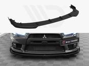 Street PRO Front Splitter V.1 + Flaps Mitsubishi Lancer EVO X - Maxton Design Ireland image