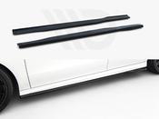 Side Skirts Diffusers Mercedes-AMG CLA 35 / 45 Coupe / Shooting Brake C118 Facelift / X118 Facelift - Maxton Design Ireland image