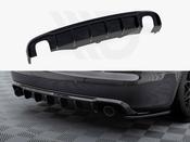 Rear Valance Audi A4 B8 Facelift (Version with single exhausts on both sides) - Maxton Design Ireland