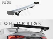 Carbon Spoiler With External Brackets Uprights V.1 Audi A5 / A5 S-Line / S5 / RS5 Coupe F5 / F5 Facelift - Maxton Design Ireland image