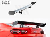 Carbon Spoiler With Internal Brackets Uprights Chevrolet Camaro SS Mk6 Facelift - Maxton Design Ireland