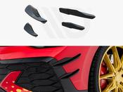 Front Bumper Wings (Canards) Volkswagen Golf GTI Clubsport Mk8 Facelift - Maxton Design Ireland image