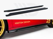 Side Skirts Diffusers V.1 Volkswagen Golf GTI Clubsport Mk8 Facelift - Maxton Design Ireland image