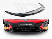 Front Splitter V.4 Volkswagen Golf GTI Clubsport Mk8 Facelift - Maxton Design Ireland image
