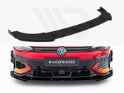 Street PRO Front Splitter + Flaps Volkswagen Golf GTI Clubsport Mk8 Facelift - Maxton Design Ireland