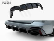 Prepreg Carbon Fiber Rear Diffuser Audi RS6 C8 (version without towbar) - Maxton Design Ireland image