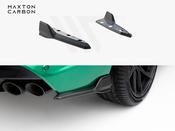 Prepreg Carbon Fiber Rear Side Splitters BMW X5 M F95 Facelift - Maxton Design Ireland image