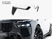 Prepreg Carbon Front Bumper Air Intakes BMW X7 M-Pack G07 Facelift - Maxton Design Ireland