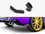 Rear Side Splitters V.2 + Flaps Volkswagen Golf R Mk8 Facelift - Maxton Design Ireland image