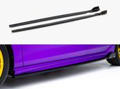 Side Skirts Diffusers V.2 + Flaps Volkswagen Golf R Mk8 Facelift - Maxton Design Ireland image