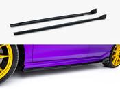 Side Skirts Diffusers V.4 Volkswagen Golf R Mk8 / Mk8 Facelift - Maxton Design Ireland
