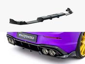 Rear Splitter (Vertical Bars) V.1 Volkswagen Golf R Mk8 / Mk8 Facelift - Maxton Design Ireland image