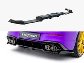 Rear Splitter (Vertical Bars) V.2 Volkswagen Golf R Mk8 / Mk8 Facelift - Maxton Design Ireland image