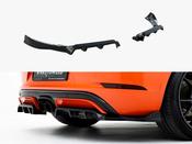 Rear Splitter (Vertical Bars) Porsche 718 Cayman GTS 982c - Maxton Design Ireland image