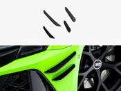 Front Bumper Wings (Canards) Audi RS3 Sportback 8Y Facelift - Maxton Design Ireland