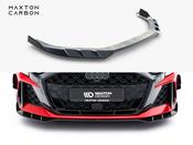 Prepreg Carbon Fiber Front Splitter Audi RS3 Sedan 8Y Facelift - Maxton Design Ireland