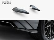 Prepreg Carbon Fiber Rear Side Splitters Audi Q8 S-Line Mk1 Facelift - Maxton Design Ireland