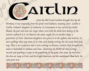 Caitlin - Celtic Name Print | Digital Download
