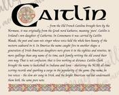 Caitlín - Celtic Name Print | Digital Download