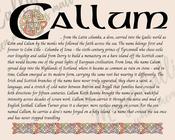 Callum - Celtic Name Print | Digital Download